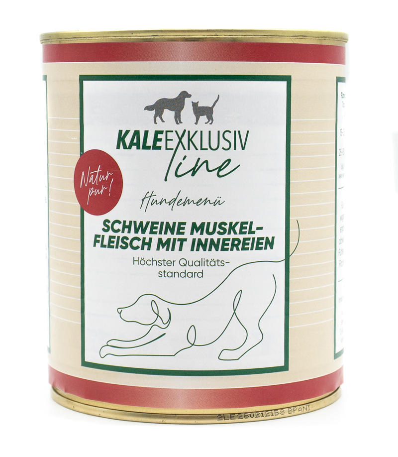 KALE Schweine Muskelfleisch mit Innereien 800 g