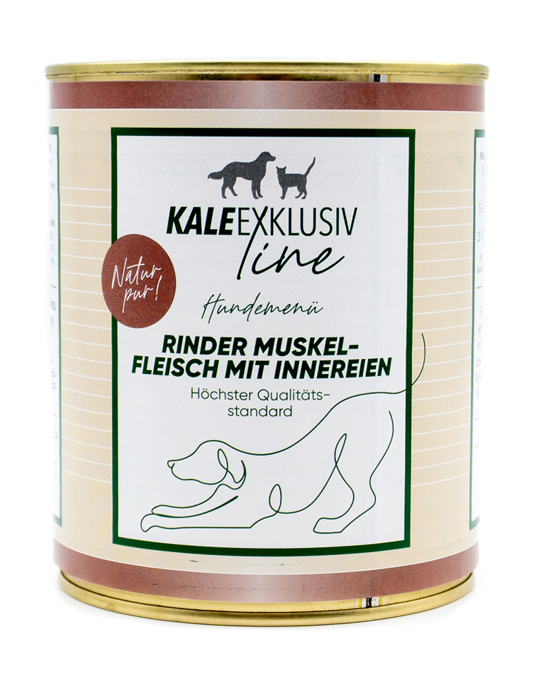 KALE Rinder Muskelfleisch mit Innereien 800 g STL