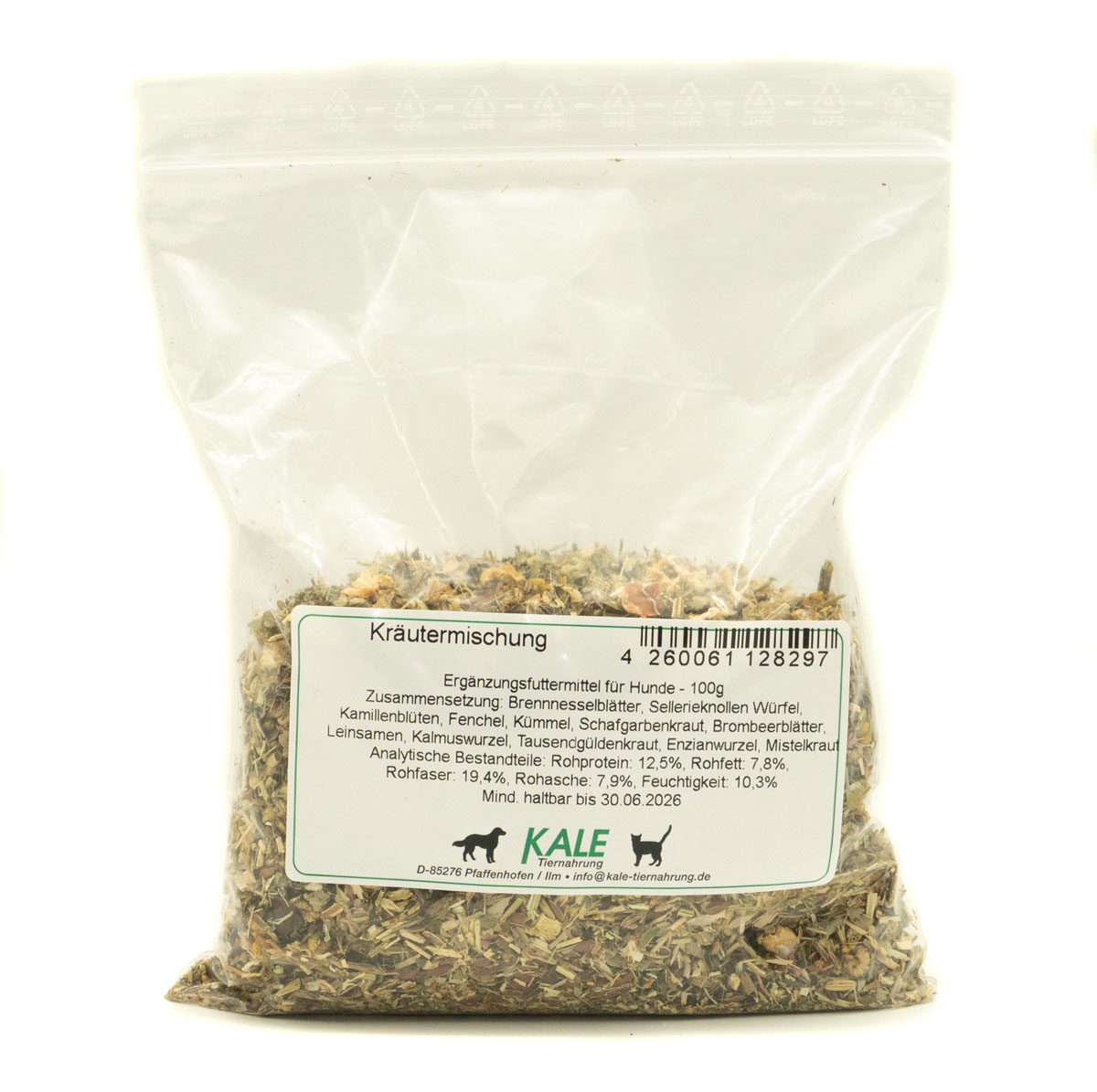 KALE Kräutermischung für Hunde 100g